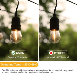 Foto 5 | Foto 5 | Bombillas Led Kgc S14 Irrompibles Impermeables 1 W 2200 K 30 Unidades - Venta Internacional.