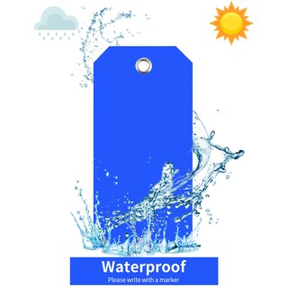 Foto 3 | Foto 3 | Etiquetas De Plástico Para Envíos Xuwaidsgn Impermeables Con Alambre 500 Unidades - Venta Internacional.