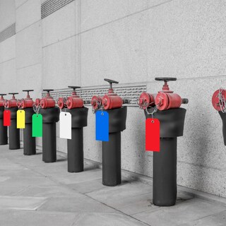 Foto 6 | Foto 6 | Etiquetas De Plástico Para Envíos Xuwaidsgn Impermeables Con Alambre 500 Unidades - Venta Internacional.