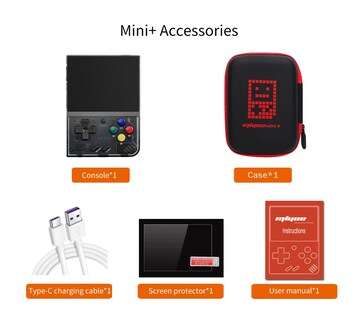 Foto 7 | Foto 7 | Consola De Juegos Miyoo Miyoo Mini Plus Con 3000 Mah Color Morado - Venta Internacional.