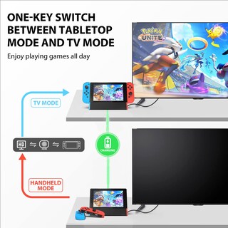 Foto 3 | Foto 3 | Estación De Conexión De Tv Siwiqu Para Nintendo Switch/switch Oled Con Lan - Venta Internacional.