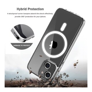 Foto 2 | Foto 2 | Funda + Magsafe Para Iphone 14 Transparente - Venta Internacional.