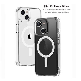 Foto 3 | Foto 3 | Funda + Magsafe Para Iphone 14 Transparente - Venta Internacional.