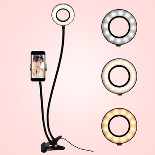 Foto 5 | Foto 5 | Soporte Para Teléfono Celular Selfie Led Ring Light Bg-12w Para Smartphone - Venta Internacional.