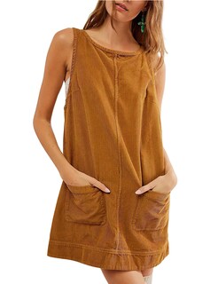 Foto 1 | Foto 1 | Vestido General Tba Corduroy Para Mujer A Line Mini Orange - Venta Internacional.