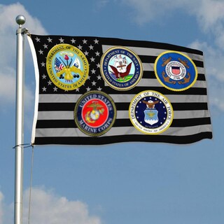 Foto 2 | Foto 2 | Bandera De Las Fuerzas Armadas De Los Estados Unidos Fuerzas Armadas De Los Estados Unidos 90 X 150 Cm - Venta Internacional.