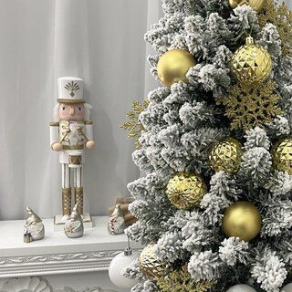 Foto 5 | Foto 5 | Set De Adornos De Bolas Navideñas Sy Craft Irrompibles 86 Unidades Dorado - Venta Internacional.
