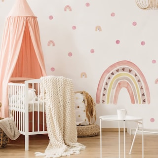Foto 1 | Foto 1 | Adhesivos De Pared Funlife Con Forma De Corazón Grande Y Arcoíris Despega Y Pega - Venta Internacional.