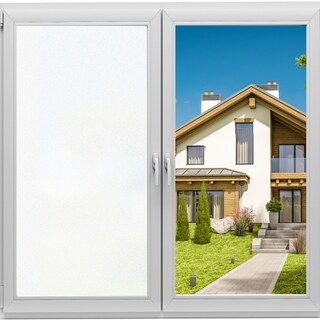 Foto 1 | Foto 1 | Película De Privacidad Para Ventanas Coavas Frosted No Adhesiva Color Blanco 29 5 X 78 7 - Venta Internacional.