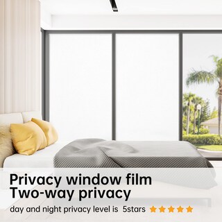 Foto 2 | Foto 2 | Película De Privacidad Para Ventanas Coavas Frosted No Adhesiva Color Blanco 29 5 X 78 7 - Venta Internacional.