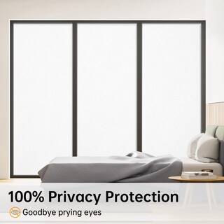Foto 3 | Foto 3 | Película De Privacidad Para Ventanas Coavas Frosted No Adhesiva Color Blanco 29 5 X 78 7 - Venta Internacional.