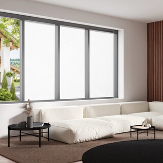 Foto 6 | Foto 6 | Película De Privacidad Para Ventanas Coavas Frosted No Adhesiva Color Blanco 29 5 X 78 7 - Venta Internacional.