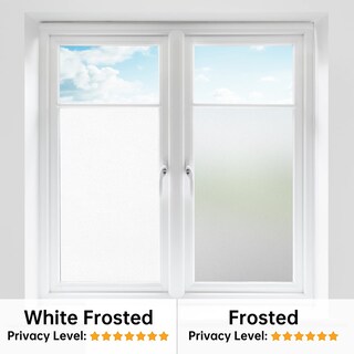 Foto 7 | Foto 7 | Película De Privacidad Para Ventanas Coavas Frosted No Adhesiva Color Blanco 29 5 X 78 7 - Venta Internacional.