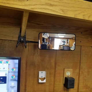 Foto 2 | Foto 2 | Espejo Ampper De Seguridad Con Clip Acrílico En Rectángulo De 17 X 7 5 Cm - Venta Internacional.