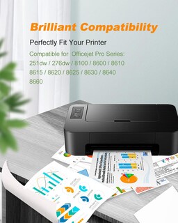 Foto 2 | Foto 2 | Cartuchos De Tinta Mileko 950xl 951xl Para Hp Officejet Pro 8100 - Venta Internacional.