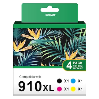 Foto 1 | Foto 1 | Cartuchos De Tinta Acaves 910xl De Repuesto Para Hp 910 Combo Pack - Venta Internacional.