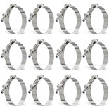 Abrazadera De Manguera Con Perno En T Ouru Paquete De 12 Unidades 83-91 Mm Acero Inoxidable 304 - Venta Internacional.