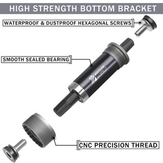 Foto 2 | Foto 2 | Soporte Inferior Bucklos Bike Square Taper 68/80/90/100/110/120 Mm - Venta Internacional.