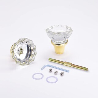 Foto 6 | Foto 6 | Set De Repuesto Para Pomos De Puerta De Vidrio Newliplace Vintage Crystal - Venta Internacional.