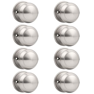 Foto 1 | Foto 1 | Pomo De Puerta Probrico Bola Única De Níquel Cepillado Paquete De 8 - Venta Internacional.