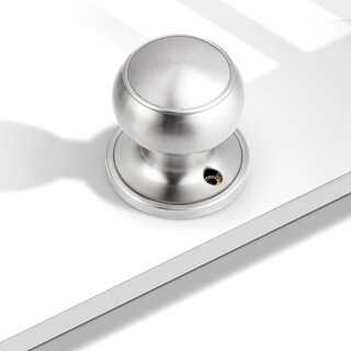 Foto 3 | Foto 3 | Pomo De Puerta Probrico Bola Única De Níquel Cepillado Paquete De 8 - Venta Internacional.