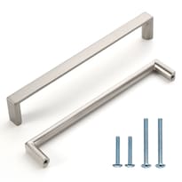 Manillas De Armario Knoklock  Paquete De 10 Unidades  160 Mm  Níquel Satinado Cepillado - Venta Internacional.