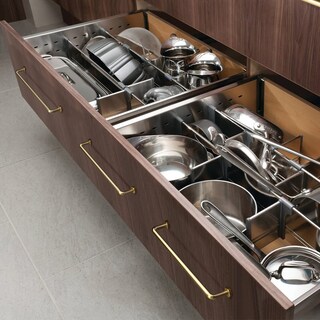 Foto 3 | Foto 3 | Cabinet Pulls Goo-ki Paquete De 6 Unidades Latón Cepillado Ligero Aleación De Zinc - Venta Internacional.