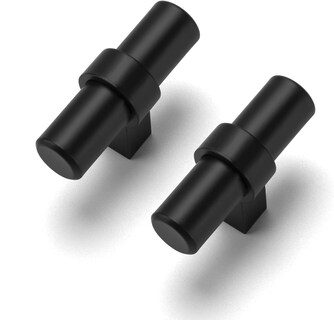 Foto 1 | Foto 1 | Pomos De Armario De Acero Inoxidable Negro Color Dorado Cálido 30 Unidades - Venta Internacional.