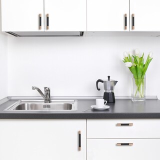 Foto 4 | Foto 4 | Tiradores De Armario Povefonk Color Negro Y Champán Cobre 96 Mm Paquete De 10 - Venta Internacional.