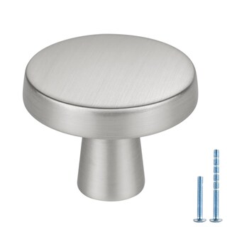 Foto 1 | Foto 1 | Pomos De Gabinete Homdiy De Aleación De Níquel Y Zinc Cepillado Paquete De 25 - Venta Internacional.