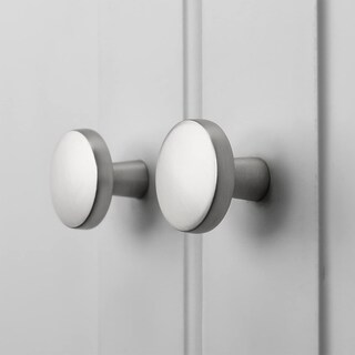 Foto 6 | Foto 6 | Pomos De Gabinete Homdiy De Aleación De Níquel Y Zinc Cepillado Paquete De 25 - Venta Internacional.