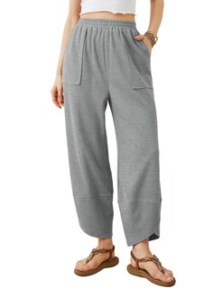 Foto 1 | Foto 1 | Pantalones Anchos Xiaoxuemeng Para Mujer Casuales Con Bolsillos - Venta Internacional.