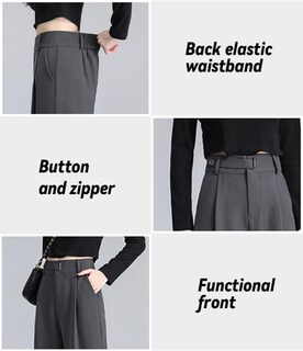 Foto 5 | Foto 5 | Pantalones De Vestir Betusline De Pierna Ancha Para Mujer Color Rojo Talla M - Venta Internacional.