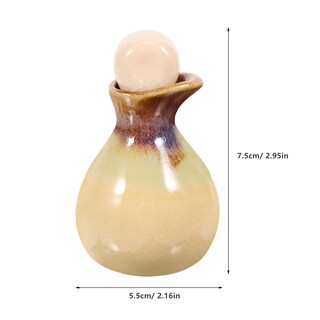 Foto 7 | Foto 7 | Botella De Salsa De Soja Heallily Cerámica Estilo Japonés Color Amarillo - Venta Internacional.