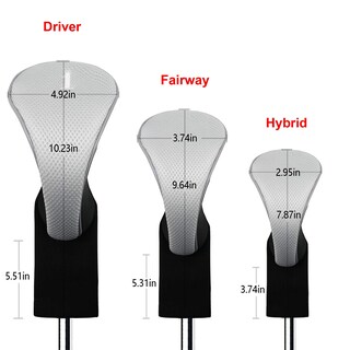 Foto 5 | Foto 5 | Cubiertas Para La Cabeza De Un Palo De Golf Amy Sport Para Woods Y Driver Hybrids - Venta Internacional.