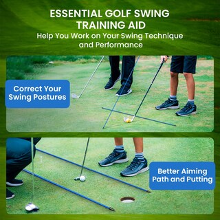 Foto 4 | Foto 4 | Bastones De Alineación De Golf Para Entrenamiento De Swing Paquete De 3 Unidades Finger Ten - Venta Internacional.