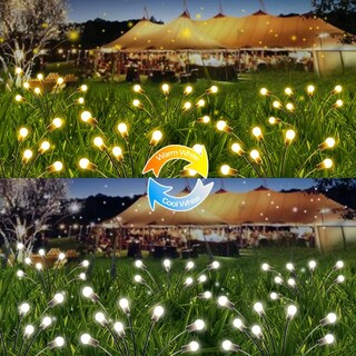 Foto 3 | Foto 3 | Luces Solares Para Jardín Albelt Paquete De 6 Unidades 48 Led Que Cambian De Color - Venta Internacional.