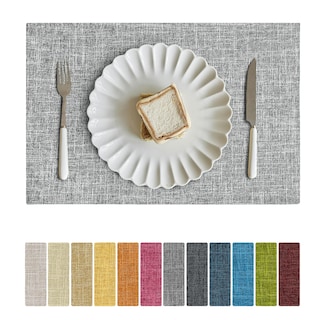 Foto 1 | Foto 1 | Juego De 8 Sábanas Sintéticas Softalker De Placemats Resistentes Al Calor 30 X 45 Cm - Venta Internacional.