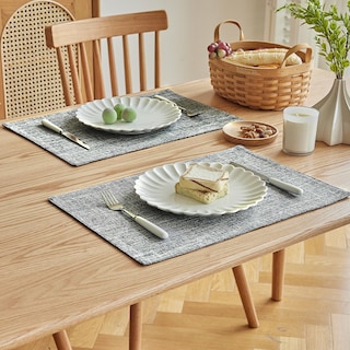 Foto 2 | Foto 2 | Juego De 8 Sábanas Sintéticas Softalker De Placemats Resistentes Al Calor 30 X 45 Cm - Venta Internacional.