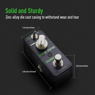 Foto 5 | Foto 5 | Pedal De Guitarra Reverb Sonicake Digital Reverb 3 Modos - Venta Internacional.
