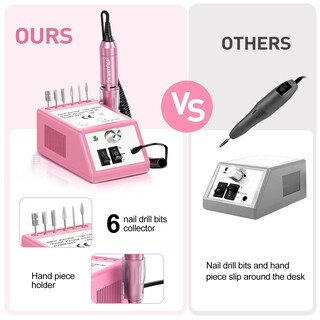 Foto 3 | Foto 3 | Taladro De Uñas Eléctrico Jiasheng 20000 Rpm Para Manicura Rosa - Venta Internacional.