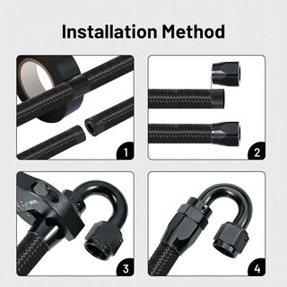 Foto 6 | Foto 6 | Kit De Conexión De Mangueras De Línea De Combustible Evil Energy 4an Nailon Cpe 5 M - Venta Internacional.