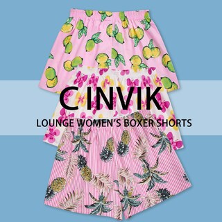 Foto 7 | Foto 7 | Pantalones Cortos De Pijama Cinvik Para Mujer Pantalones Cortos De Salón Algodón Rosa L - Venta Internacional.