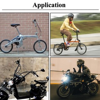 Foto 7 | Foto 7 | Espejos Para Bicicleta Con Forma De Corazón Caballo Calavera Esqueleto - Venta Internacional.
