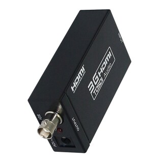 Foto 3 | Foto 3 | Adaptador Conversor Mini 3g Hdmi A Sdi Con Fuente De Alimentación Negro - Venta Internacional.