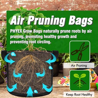 Foto 5 | Foto 5 | Grow Bags Phyex Tela No Tejida De 2 Galones 300 G Grosor 12 Unidades - Venta Internacional.