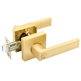 Foto 1 | Foto 1 | Palancas De Puerta Ehomeware Para Interiores Con Acabado En Latón Satinado 1 Paquete - Venta Internacional.