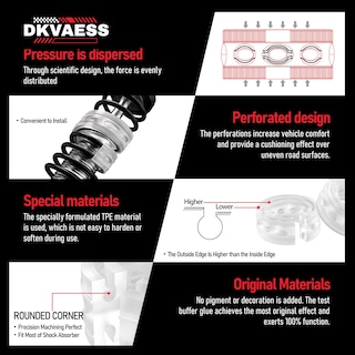 Foto 3 | Foto 3 | Juego De 2 Cojines Eléctricos Para Amortiguadores De Coche - Venta Internacional.