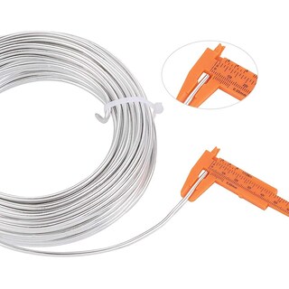 Foto 6 | Foto 6 | Craft Wire Ph Pandahall Aluminio Plateado 65 Pies/20 M Calibre 7 - Venta Internacional.