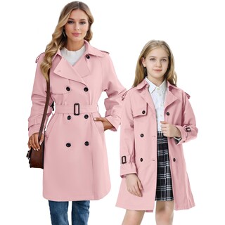 Foto 3 | Foto 3 | Gabardina Betusline Para Mujer Doble Botonadura A Prueba De Viento 2xl - Venta Internacional.